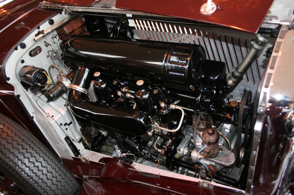 Engine of 1938 Bentley 4 1/4